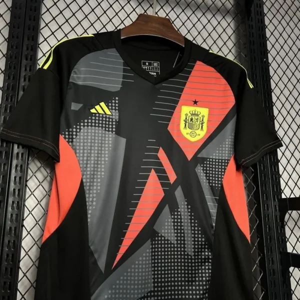 Spain Black Goalkeeper Jersey 2024