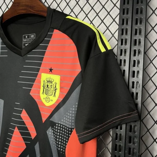 Spain Black Goalkeeper Jersey 2024